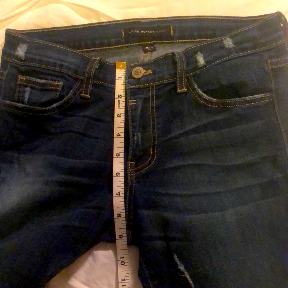 Flying Monkey Platinum Denim Skinny Jeans size 28
